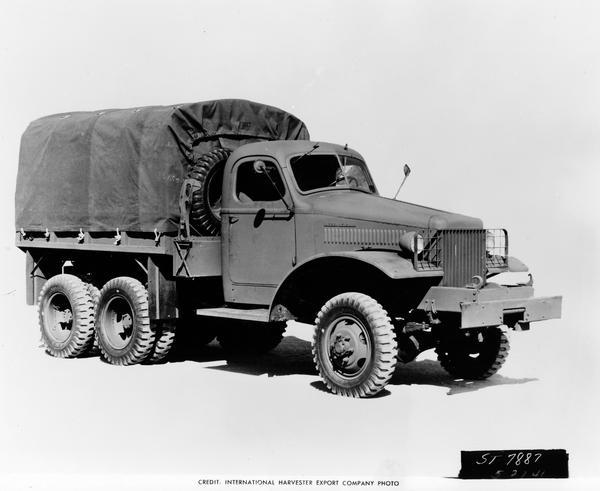 International Model M-5-6 truck manufactured for the U.S. Army at International Harvester's Fort Wayne Works in Indiana.
