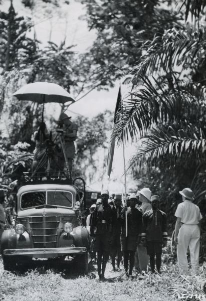 Explorers Photographing in the African Congo | Photograph | Wisconsin ...