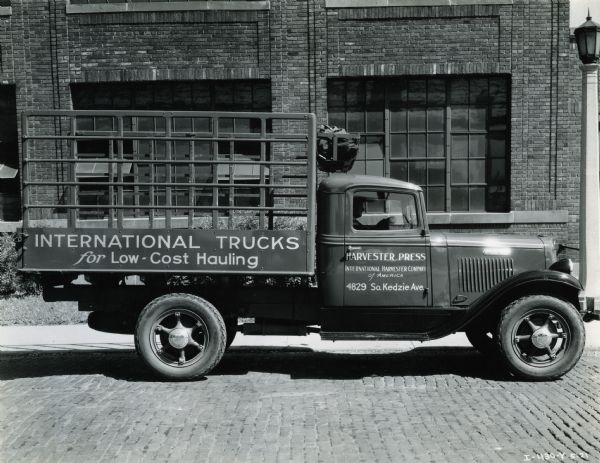 International C-15 truck used by Harvester Press, International Harvester's in-house print shop.