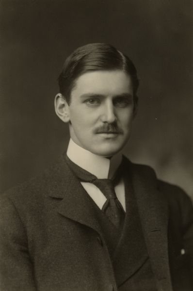 Portrait of Stanley Robert McCormick (1874-1947), son of inventor and industrialist Cyrus Hall McCormick (1809-1884).