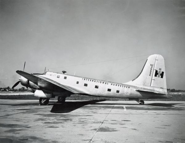 The "Harold F. McCormick", an International Harvester corporate airplane.