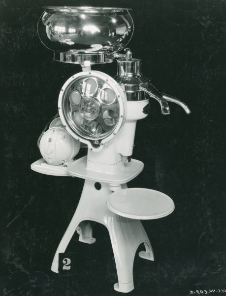 Model cream separator created for the "A Century of Progress" world's fair in Chicago.