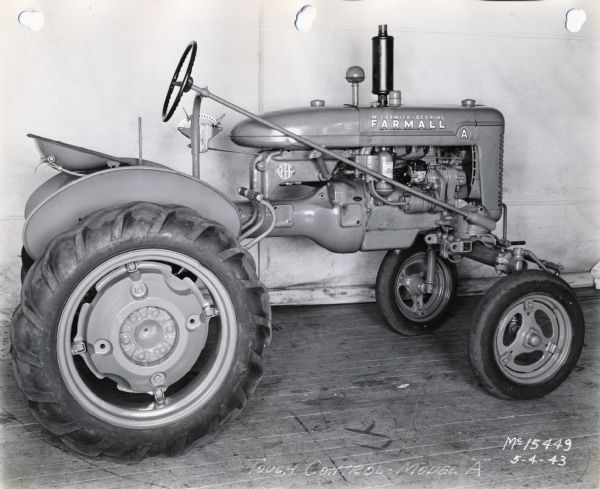 Farmall A Tractor | Photograph | Wisconsin Historical Society