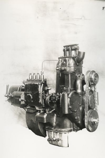 International diesel engine.