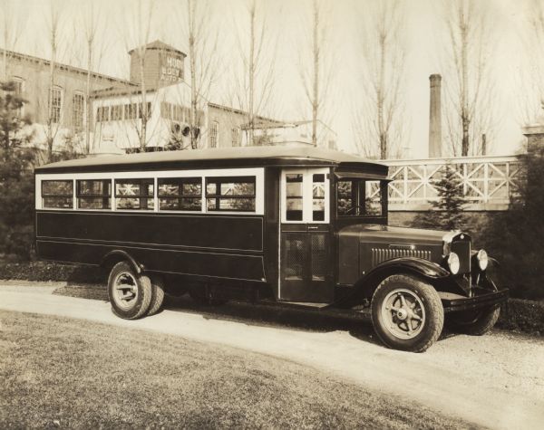 International A-4 York-Hoover School Bus. This bus was equipped with 185-inch wheelbase and body number 498-C.