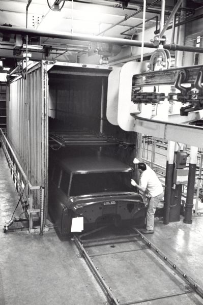 Production of International cabs, Springfield plant.