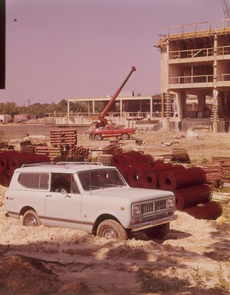 Scout II at job site.