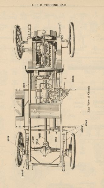 Plan View of Chassis.