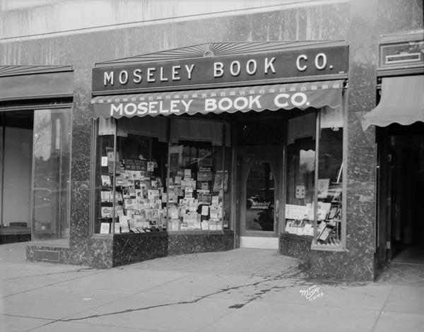 Moseley Book Company, located at 10 E. Mifflin Street.
