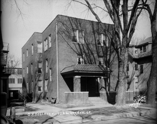 George A. Ketterer house, located at 626 Langdon Street.