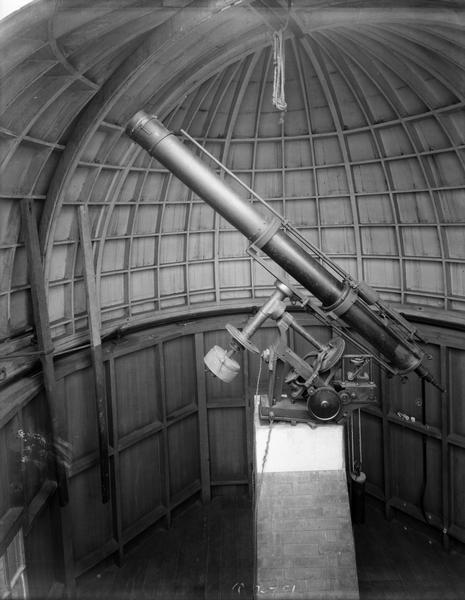 Small telescope at University of Wisconsin-Madison Washburn Observatory.