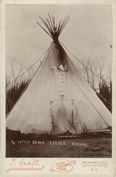 Little Bow's Kiowa Indian Tepee.