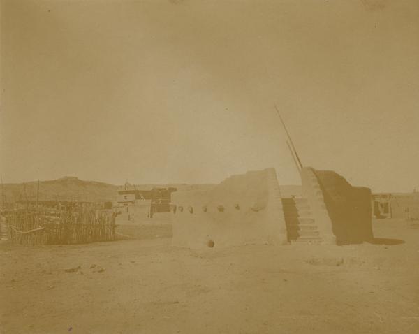 A San Ildefonso Pueblo kiva.