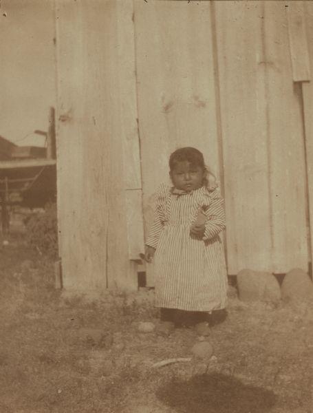 Harry Miller's little girl at the Warm Springs Agency in Oregon