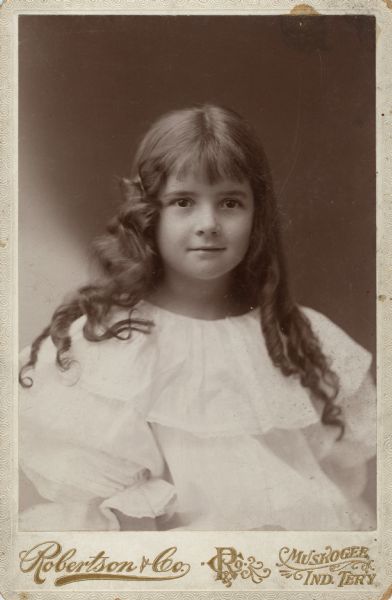 Little Susanne Crabtree, a Creek girl.