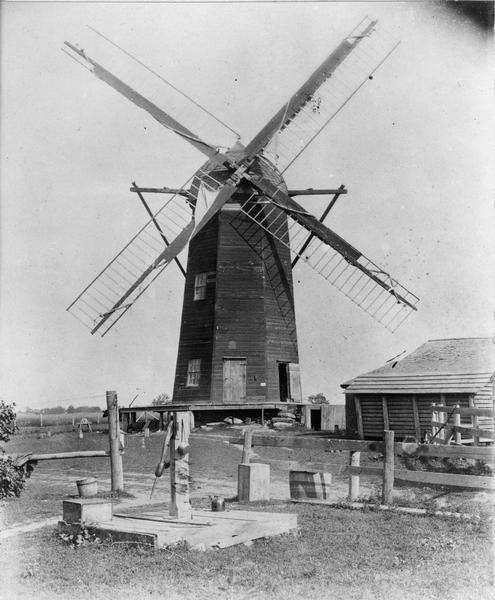 Flour and grist mill built on Green Lake Prairie and later moved to Alto.  It stood about 50 feet tall and 24 feet wide.