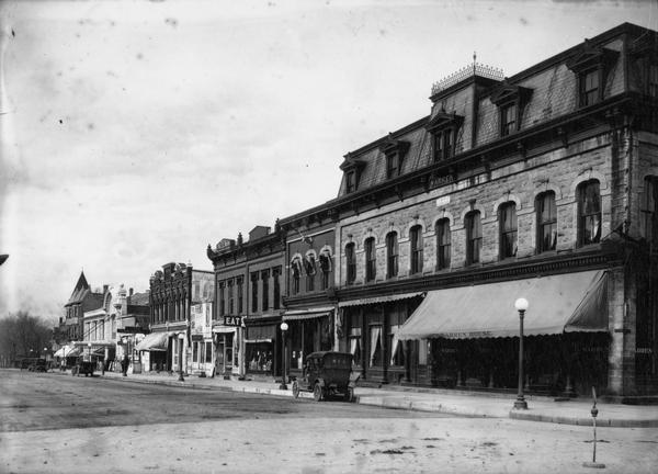 View of Fourth Street.