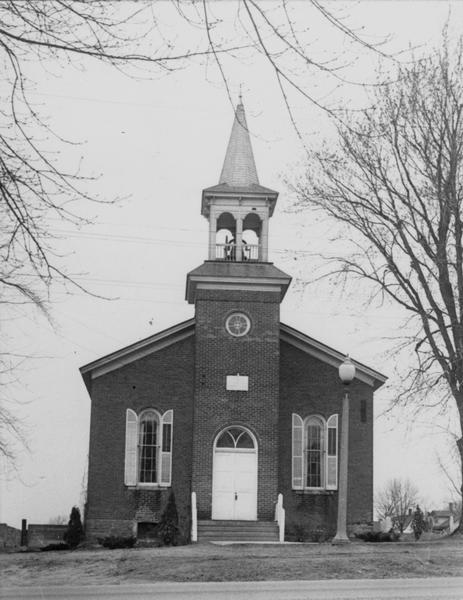 Front view of Primitive Methodist Church, built in 1864.