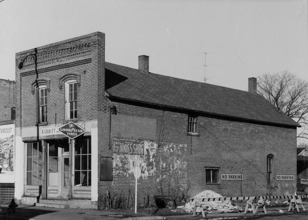 Exterior view of the Kierig-Babbitt building, built in 1880.