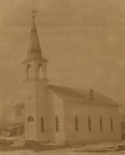 View of Methodist Episcopal Church or Emma Suxton Memorial Church.