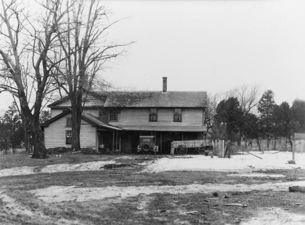 View of the former Wiesman Inn, now a farmhouse.