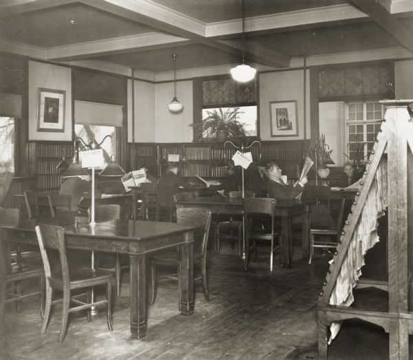 Interior of Eau Claire Public Library.