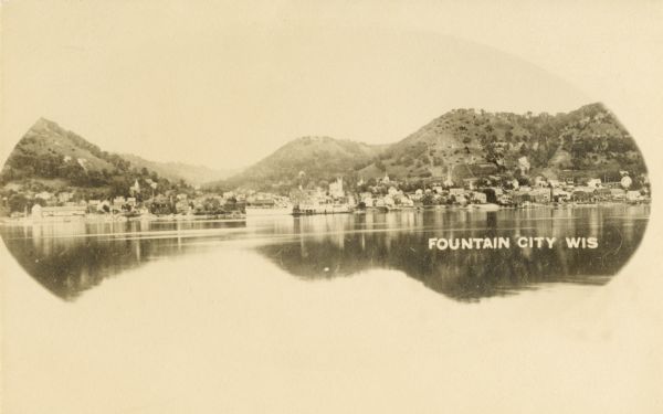 View of Fountain City from across the river.