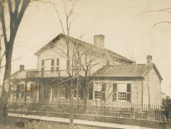 View of the H.S. Baird house.