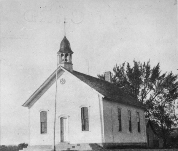 View of the Little Prairie school.