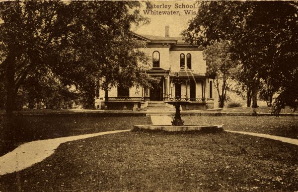 Esterly School, formerly George Esterly's residence.
