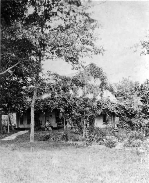 Front view of C.C. Bayley's residence.