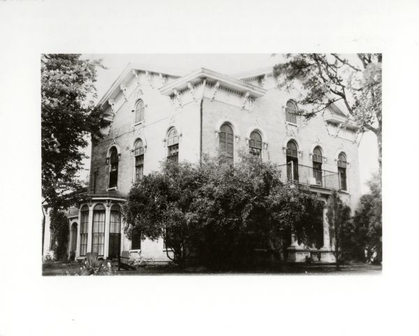The John W. Cole residence on North Street, built in the 1860's.