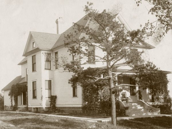 View of the Michael Wickhem residence.