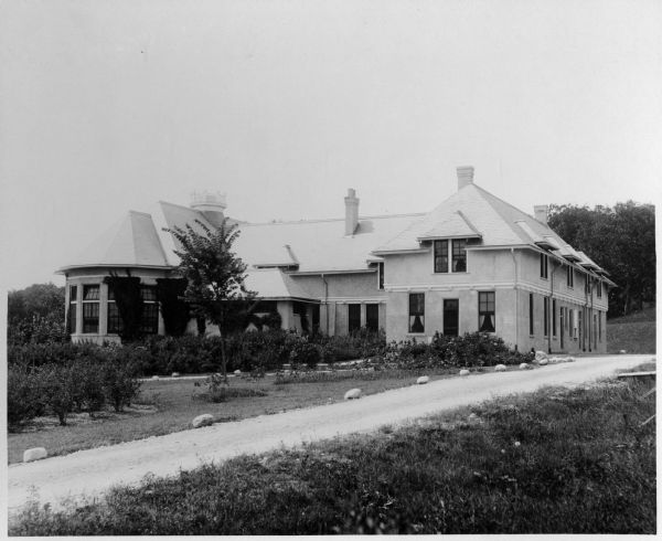 View of the State Tuberculosis Sanatorium Refectory from the east.