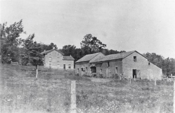 View of the Eddie farm, later known as the Goodwin farm.