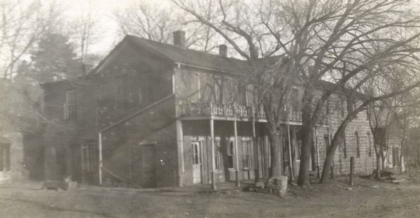The Melchoir house, later owned by C. Hudson.