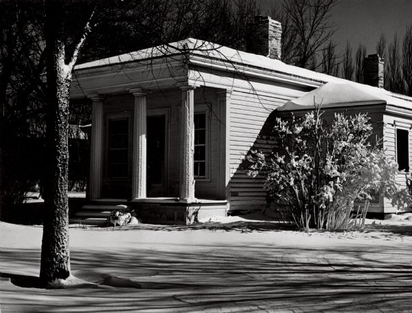 Front exterior view of the Kilbournton House in Estabrook Park.