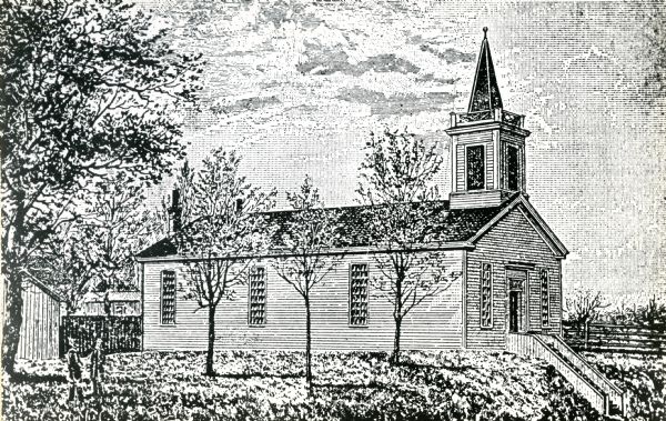 Exterior view of a First Congregational Church.