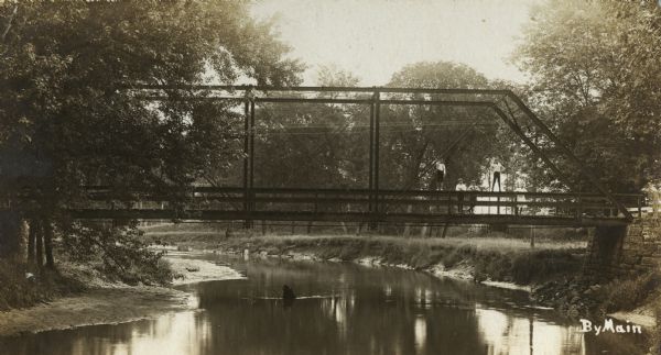 View of bridge at Miller's Grove.