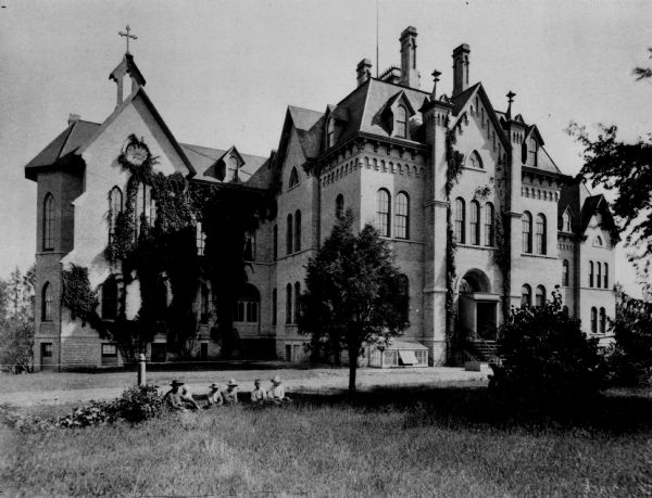 The Taylor Orphanage, built by Lucas Bradley in 1868.