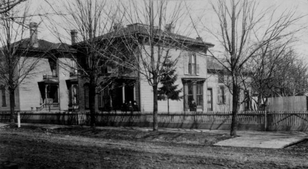 The Killbourne residence, the home of E. B. Kilbourne, 927 Superior Avenue.