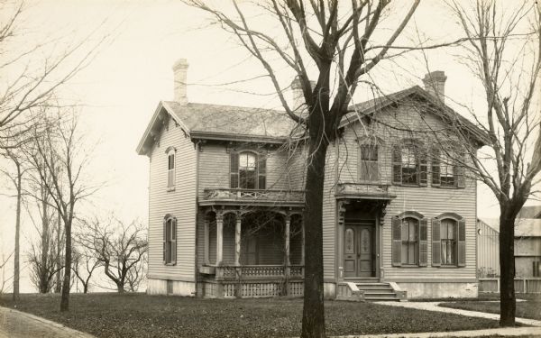The Lyon-Simmons house, 1013 Lake Avenue, the early home of William P. Lyon, now owned by J.B. Simmons, who remodeled it.