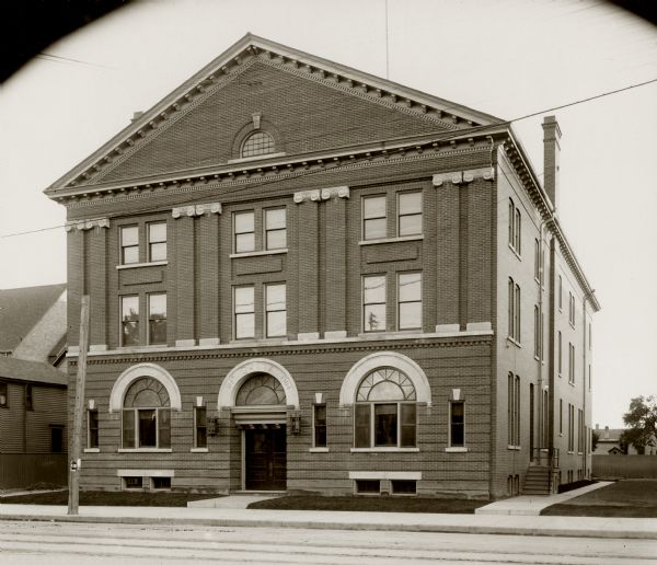 Exterior view of Dania Hall.