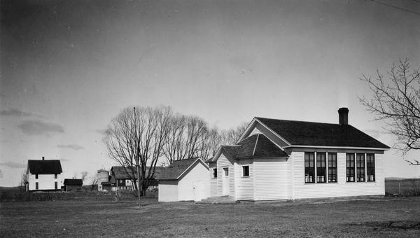 Koll schoolhouse in Truax Prairie.