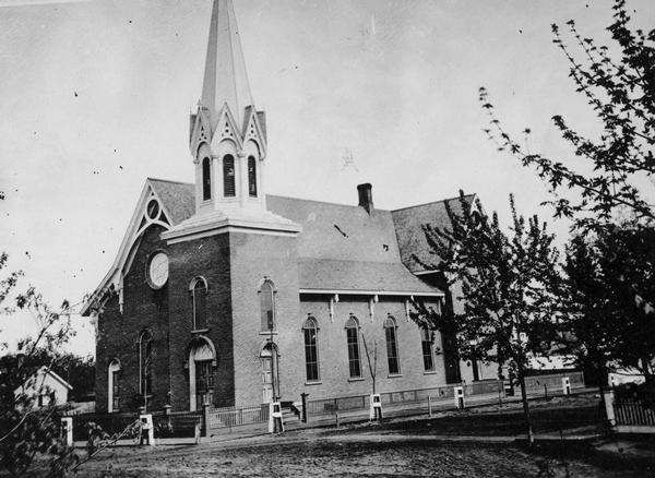 Methodist Episcopal church, located on Lake Street.