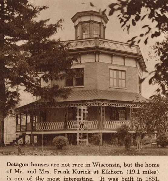 Octagon house.