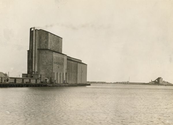 W.W. Cargill Company's grain elevator.