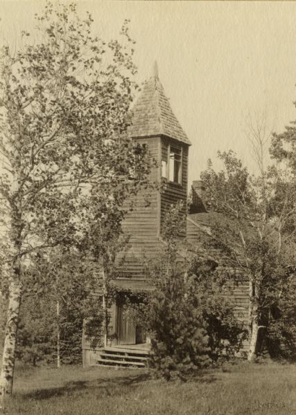 The Old Mission Congregational Church. The church was built in 1832 for a mission founded by Frederick Ayer in 1830. It is said to be the oldest Protestant religious building in Wisconsin.