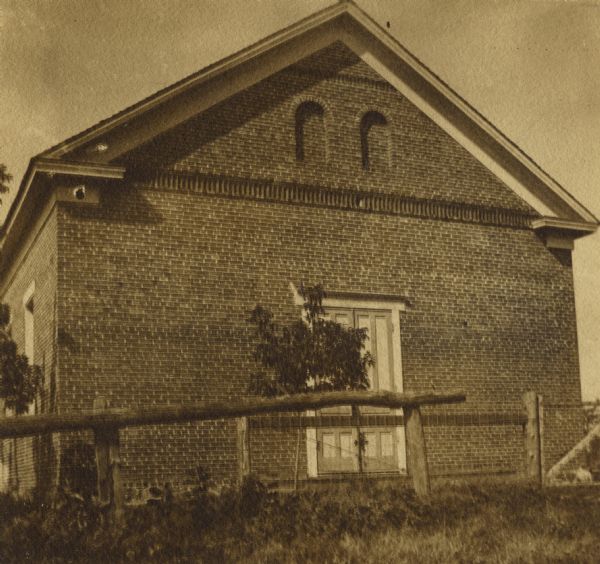 Salem Evangelical Church was a brick church built circa 1860 in Lomira, Wisconsin. The building was replaced and likely demolished in the early 1900s, with the congregation eventually combining with other local congregations to form what is now Trinity United Methodist Church in Lomira.