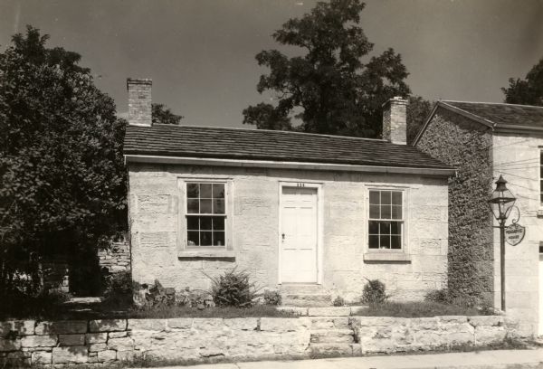 The Pendarvis home, a restored Cornish miner's home now owned by Robert M. Neal.